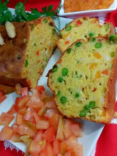 Una foto de Plum Cake salado