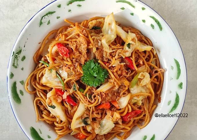 Cara membuat mie goreng Jawa yang enak