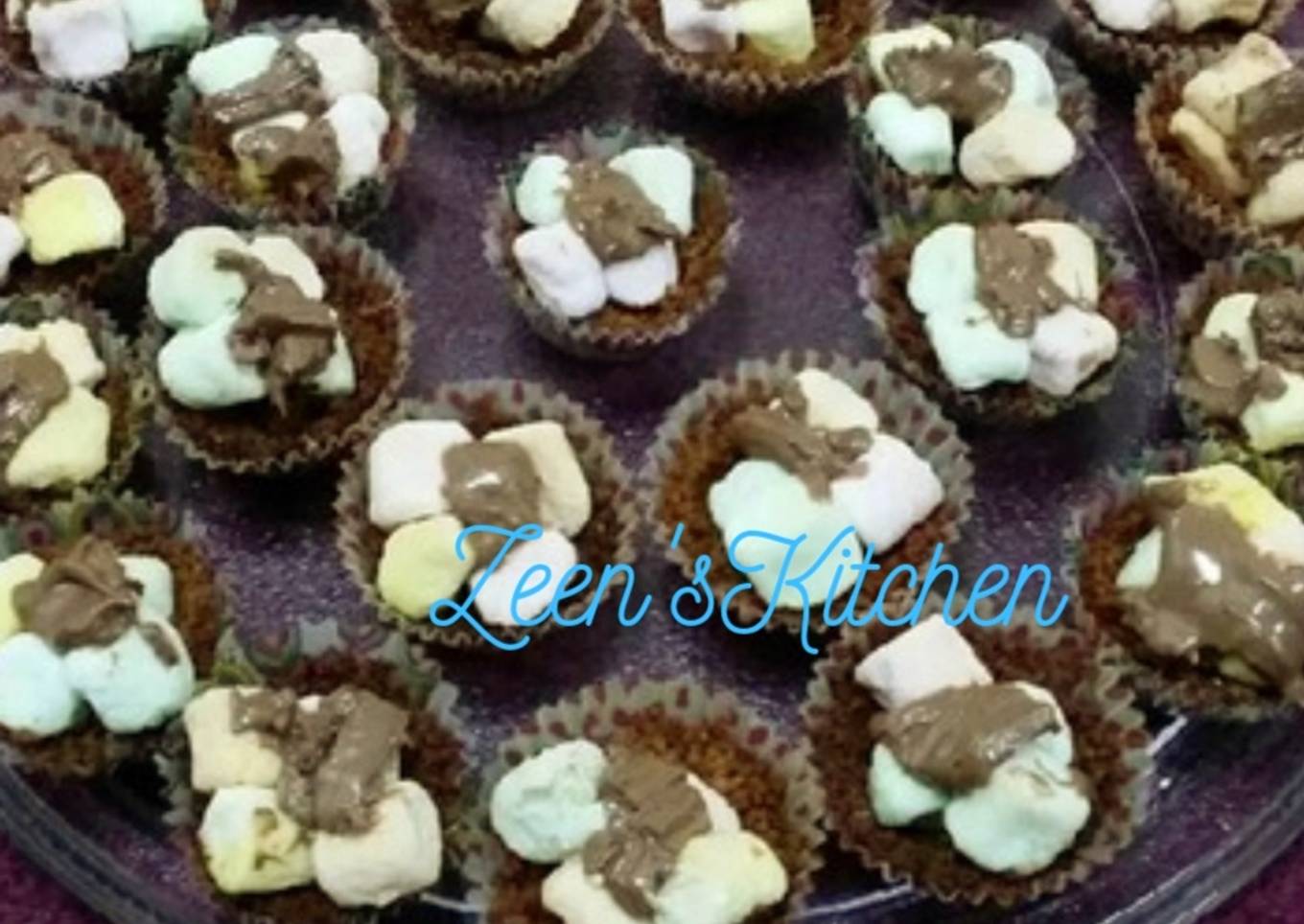 S'mores Mini Cuppies