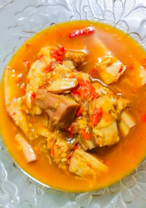 Gambar Sotong Tin Masak Pedas