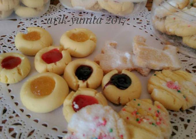 Cookies lumer 🍪🍪 (adonan bisa u/ Putri salju, nastar, kastangel)