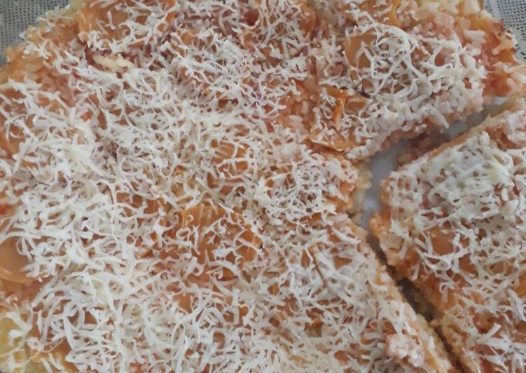 Langkah Mudah untuk Membuat Pizza Nasi, Bikin Ngiler
