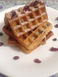 Foto resep Waffel Buah Kering