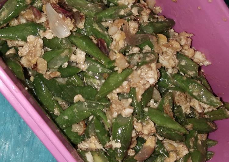 Resep Tumis Buncis Telor ala Anak Kost, Enak Banget