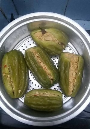 Foto resep Pare kukus Isi Tempe