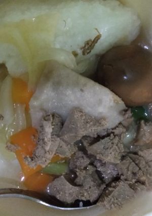 Foto resep Sayur Sop Telur Puyuh Hati Bakso (MPASI 11m)