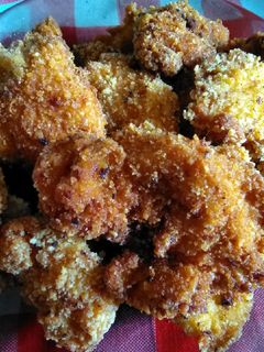 Csirkemell, ropogós kukorica bundában (gluténmentes) recept fotója
