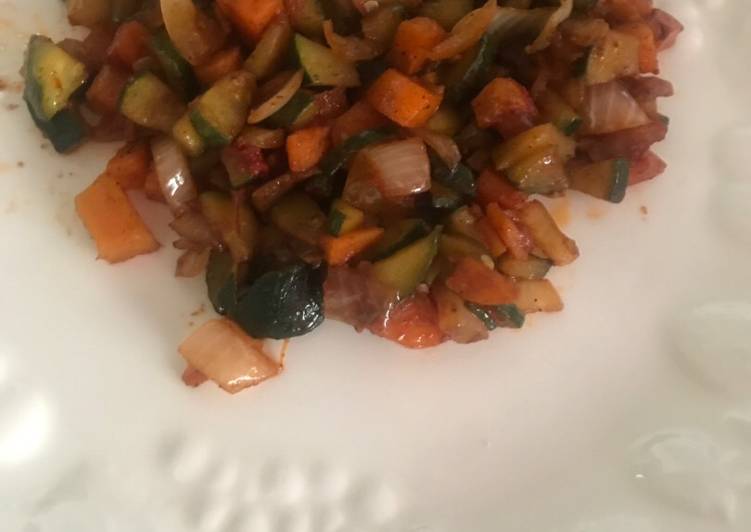 Recipe of Super Quick Homemade Stir fry vegetables