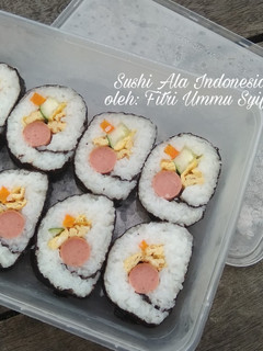 Foto resep Sushi Ala Indonesia