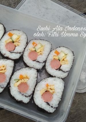 Foto resep Sushi Ala Indonesia