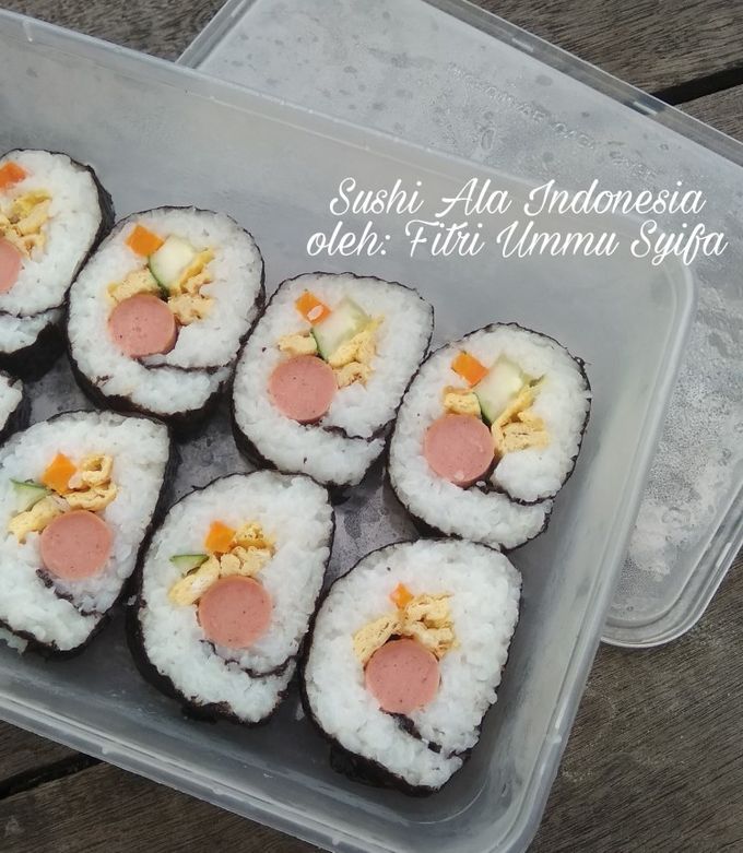 Foto resep Sushi Ala Indonesia