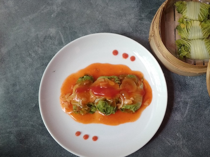 Resep Roll Sawi Ayam Sayur Murah