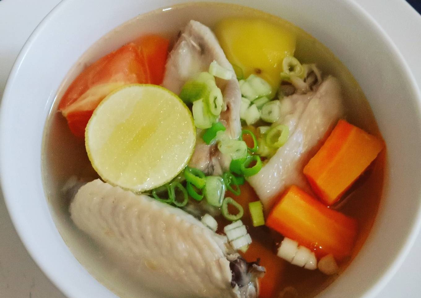 Sop ayam seger