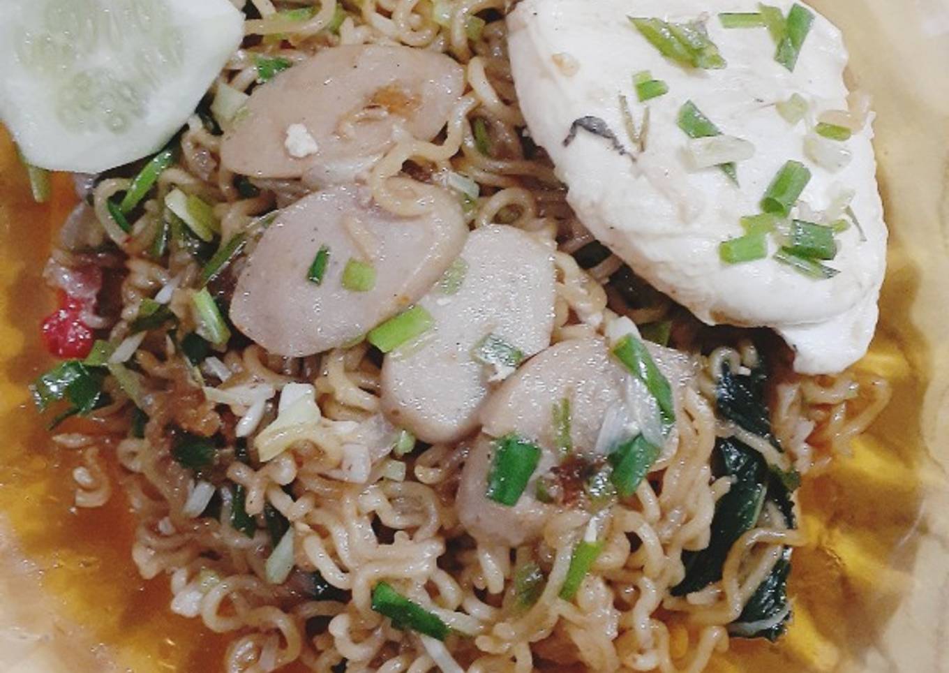 Mie goreng sayuran ala korea