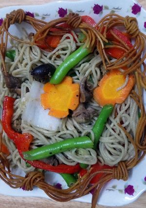 Hình của món Mỳ xào thập cẩm.