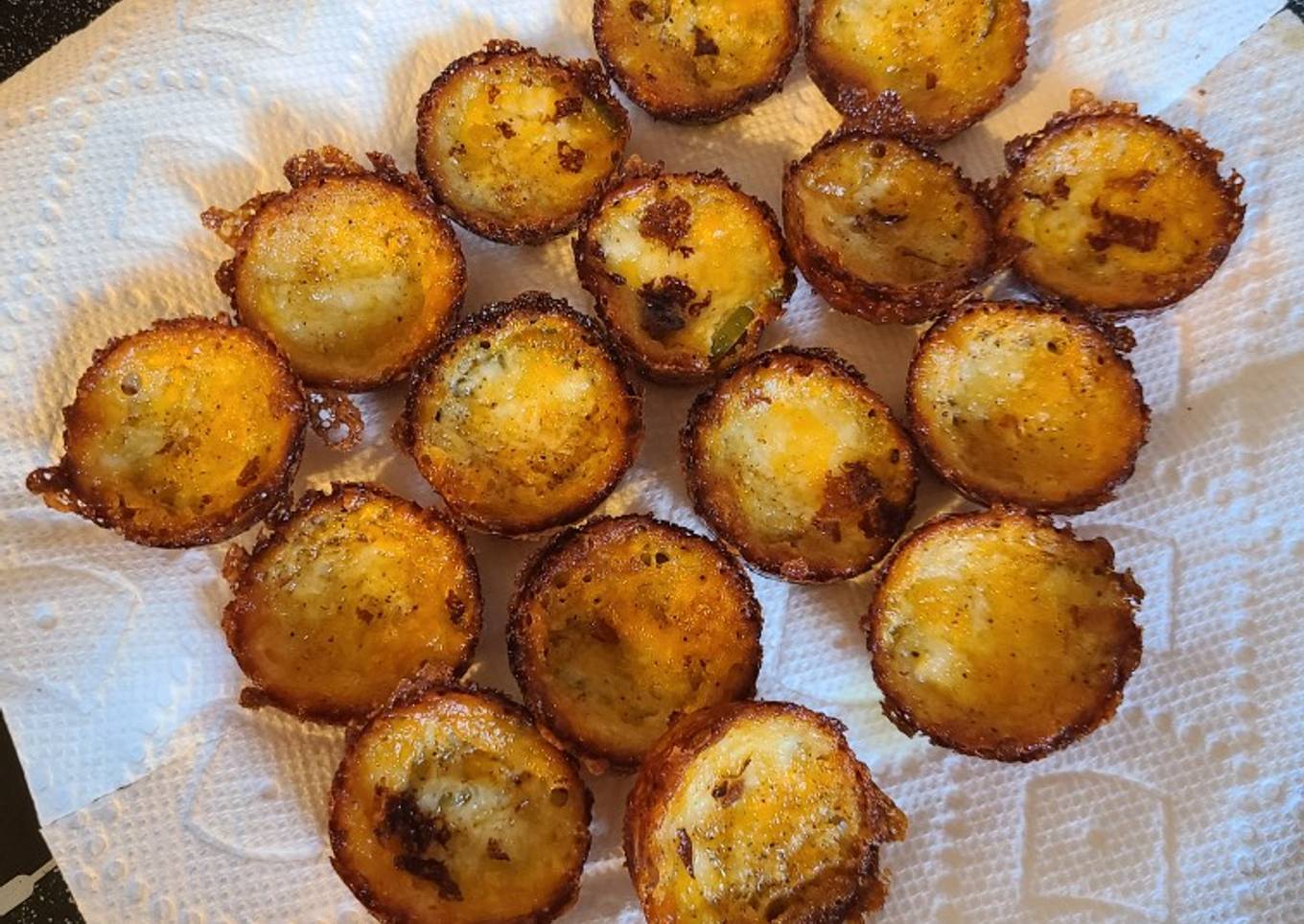 Low carb mock fried pickles