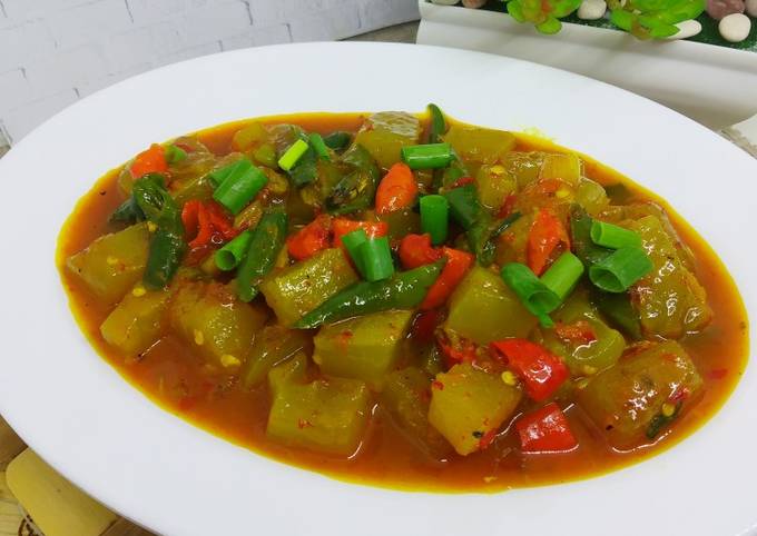 Ternyata ini loh! Cara praktis memasak Kikil Bumbu Kuning Pedas  nagih banget
