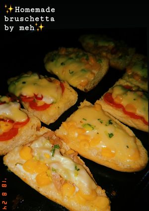Foto resep Homemade Bruschetta