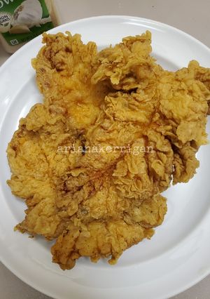 Foto resep Spicy fried chicken ala Ariana