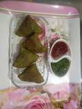 Mini palak samosa