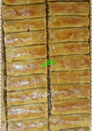 A picture of Baklava Fingers.