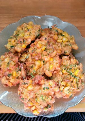 Foto resep Bakwan jagung versi pedass