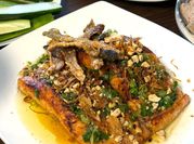 A picture of salmon marinade