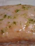 Torta de coco y limón