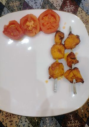 عکسی از دستور جوجه کباب