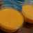 Flan de mango