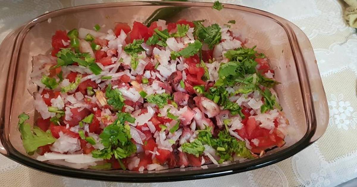 Ensalada de pulpo mexicana Receta de MARTÍN GERARDO RAMÍREZ CORREA- Cookpad