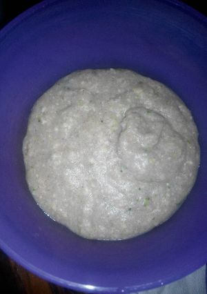 Foto resep Mpasi 6m+ bubur brokoli tempe gasol