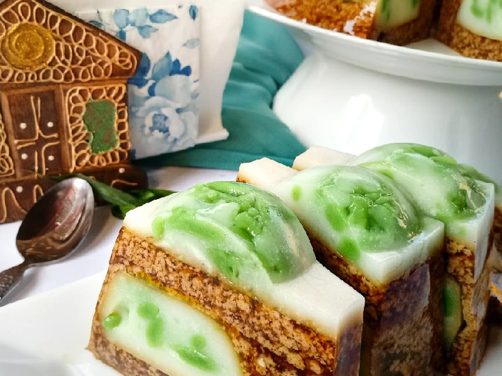 Cara Mudah Menyiapkan Resep Puding CENDOL LUMUT yang Menggugah Selera Anti Ribet, Bikin Ngiler