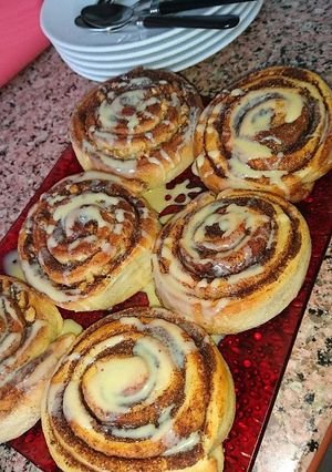 صورة لوصفة سينابون ولا بالخيال 😍😋