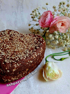 عکسی از دستور نان خرمایی با فر دستساز 🌸 کیک رژیمی