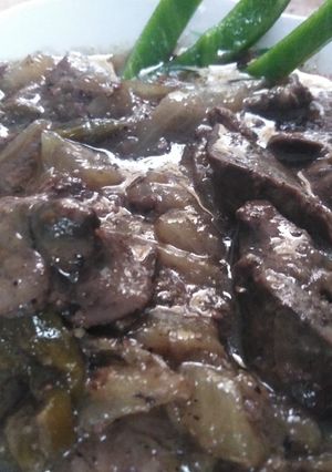 صورة لوصفة كبدة الدجاج