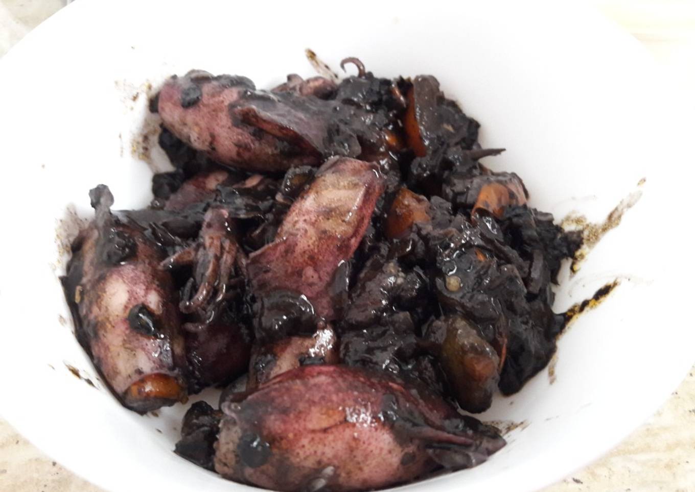 Cumi isi tomat (hanya 20 menit)