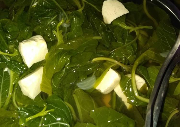 Sayur Bening Bayam Tahu Bakso