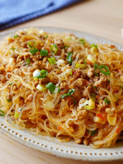 香辣夠味好下飯~螞蟻上樹(家常炒冬粉) 影片教學 的食譜成品照片