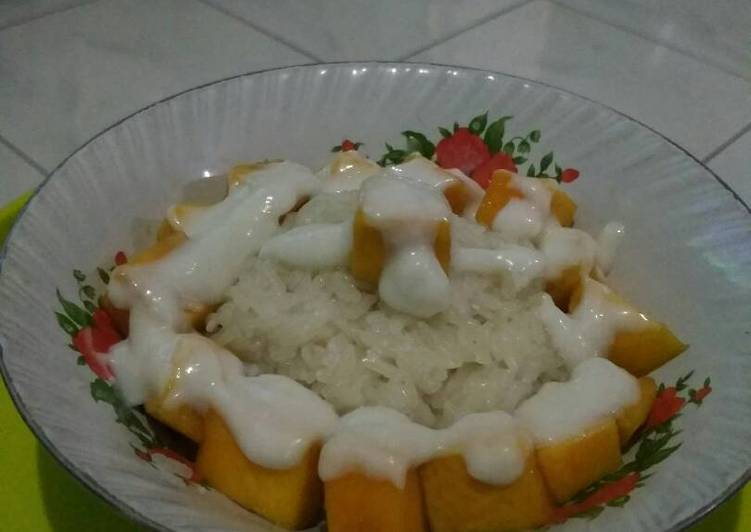 Cara Gampang Menyiapkan Mango Sticky Rice Anti Gagal