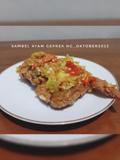 Foto resep Sambel Ayam Geprek