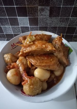 Foto resep Baso Tahu Telur puyuh Sambal
