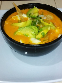 Una foto de Sopa de tortilla