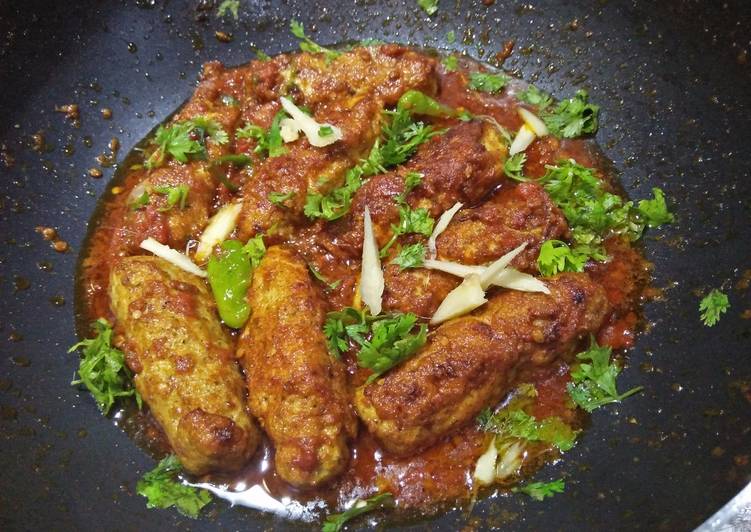 Easiest Way to Prepare Speedy BBQ kabab karahi