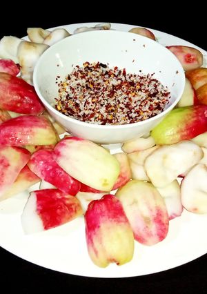 Foto resep Jambu Bol Bumbu Rujak Thailand Kering (Rujak Bangkok Jambu Bol)