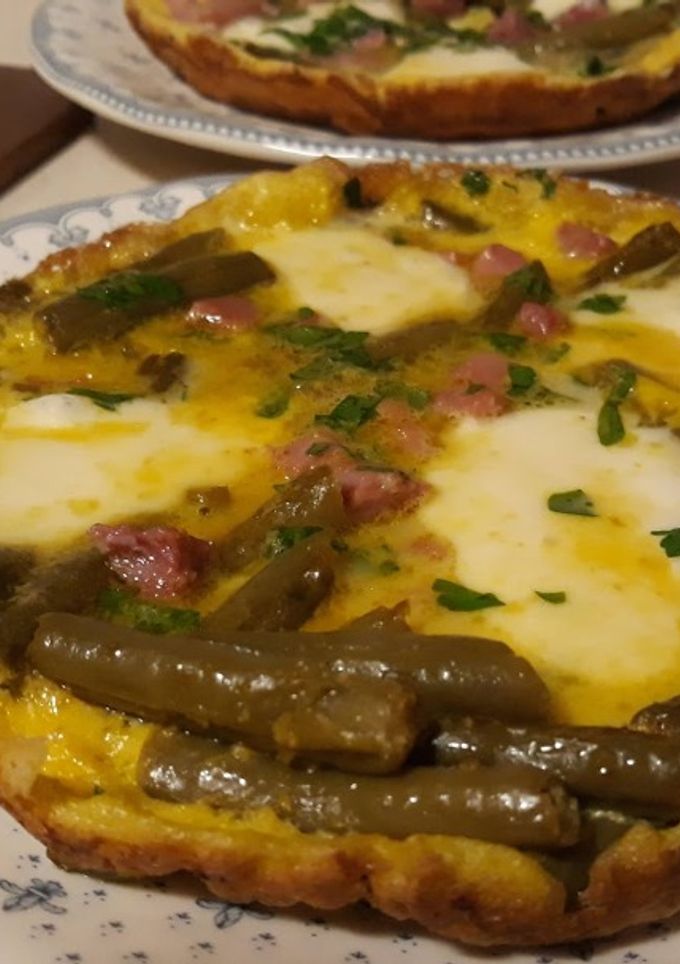 Una foto de Tortilla abierta
