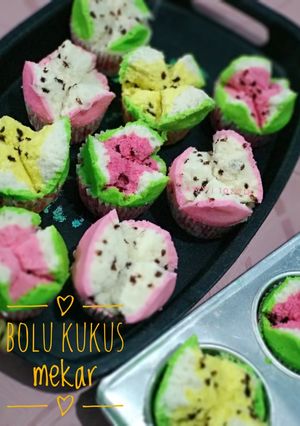 Foto resep Bolu Kukus Mekar 😍 #antigagal