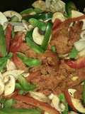 Alambre con longaniza