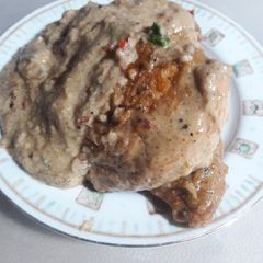 A picture of Chicken steak.