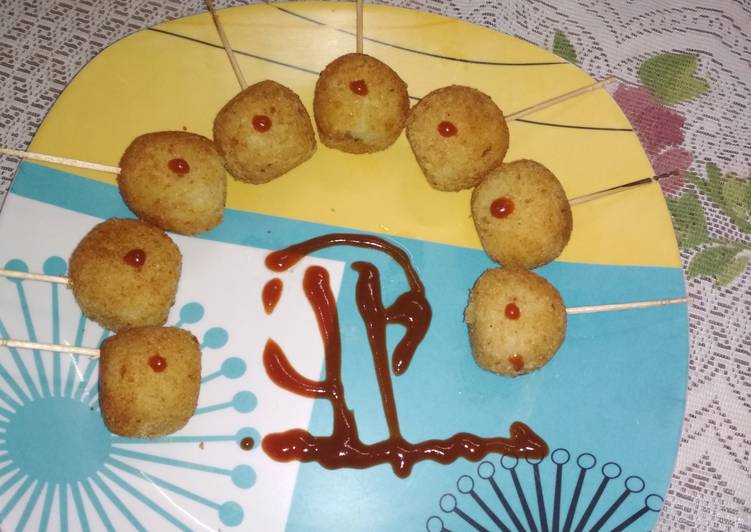 Simple Way to Cook Perfect Potato lollipop